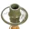 Hello Honey® 9" Enameled Decorative Metal Taper Candle Holder